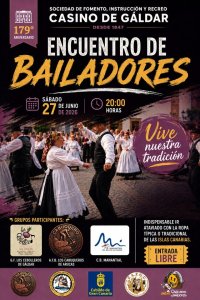 Los Cabuqueros celebrar&aacute;n un Encuentro de Bailadores en el Casino de G&aacute;ldar