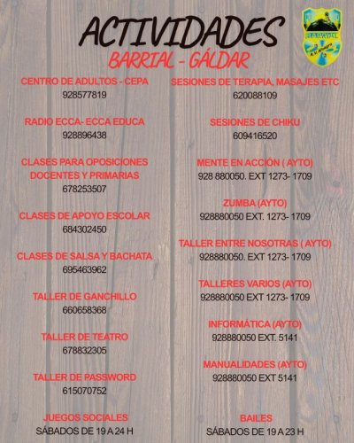 Gáldar: La A.V. “Amagro” amplía su programación de talleres y actividades en Barrial