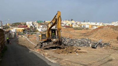 Comienza la segunda fase de las obras de ampliación y mejora de Lomo San Antón