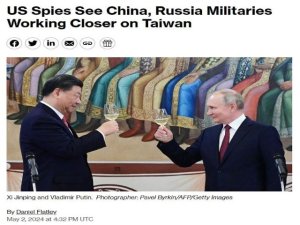 Art&iacute;culo de opini&oacute;n: 'Los esp&iacute;as estadounidenses mienten sobre el entrenamiento de Rusia con China en relaci&oacute;n con Taiw&aacute;n'