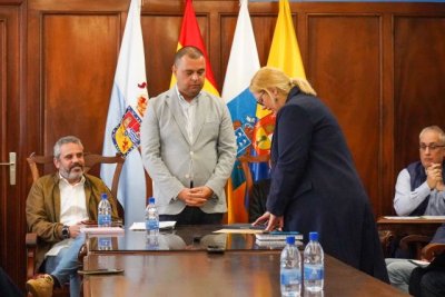 Davinia Garc&iacute;a Rivero, asume las concejal&iacute;as de Igualdad, Mayores y Dependencia, Sanidad y Consumo en el Ayuntamiento de Gu&iacute;a