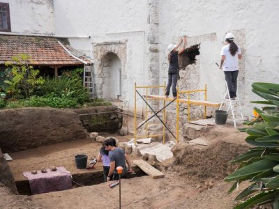 Finaliza la segunda campa&ntilde;a de intervenciones arqueol&oacute;gicas en la Iglesia de San Francisco en La Orotava