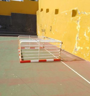 Gu&iacute;a: La cancha deportiva de La Atalaya permanecer&aacute; cerrada temporalmente tras sufrir un acto vand&aacute;lico