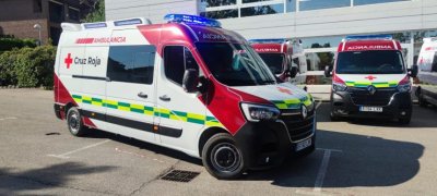 Cruz Roja presenta 7 nuevas ambulancias para intervenir en Las Palmas