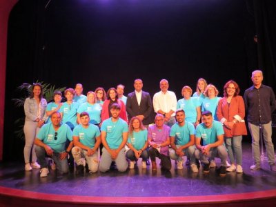 Los alumnos-trabajadores que se forman como socorristas y cuidadores de personas dependientes realizaron hoy el juramento &eacute;tico