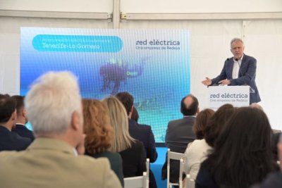 Canarias inicia las obras del nuevo enlace el&eacute;ctrico submarino entre Tenerife y La Gomera