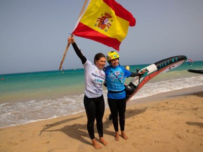 Windsurf: Victoria para Nia Suardiaz y Christopher Macdonald, logrando proclamarse campeones del mundo de Freestyle en Fuerteventura