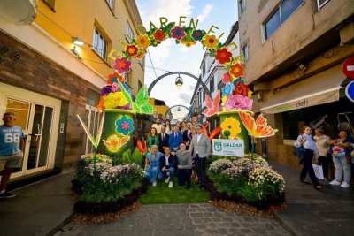 La primavera ya luce en las calles del casco hist&oacute;rico con el inicio de 'G&aacute;ldar en Flor'