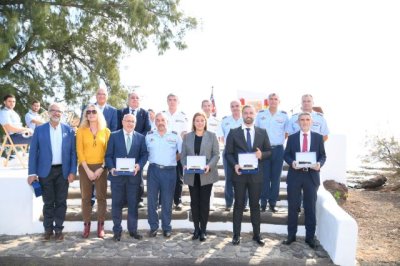 Se celebr&oacute; la ceremonia conmemorativa del centenario de la llegada de los primeros aviones del Ej&eacute;rcito del Aire a Gando