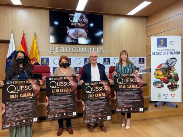 Más de 30 productores participarán en el XXIX Concurso Oficial de Quesos de Gran Canaria 2022