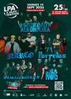 LPA B&amp;MF 2025 arrancar&aacute; con una noche de Rock y Punk sin concesiones