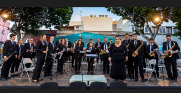 Éxito en el encuentro anual de Bandas de Música en La Aldea de San Nicolás