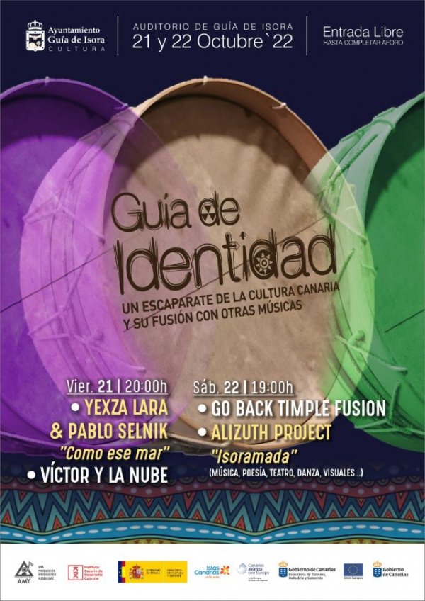 Guía de Identidad celebra en octubre el mestizaje canario de la música
