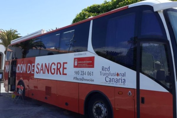 La unidad m&oacute;vil de donaci&oacute;n de sangre se traslada a Gu&iacute;a esta semana
