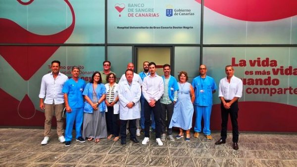 El Hospital Doctor Negrín pone en marcha una nueva sala para fomentar la donación de sangre