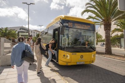 Guaguas Municipales refuerza sus conexiones con el Campus de Tafira para facilitar la asistencia a los exámenes de la PAU 2025