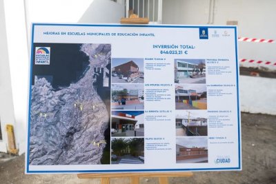 El Cabildo financia con cerca de un mill&oacute;n de euros el plan de mejora de las escuelas infantiles municipales de Las Palmas de Gran Canaria