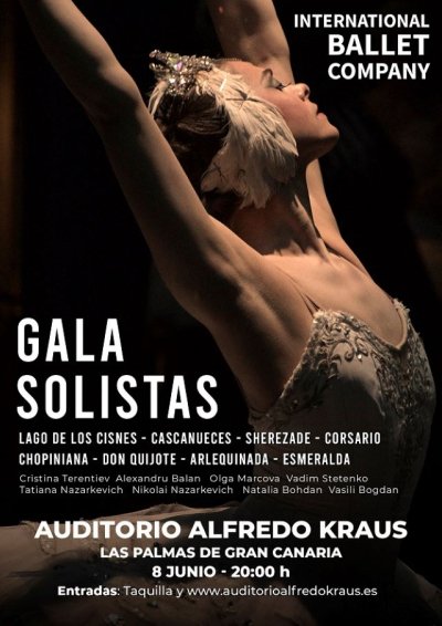 The International Ballet Company en la 'Gala de Solistas' en las Islas Canarias
