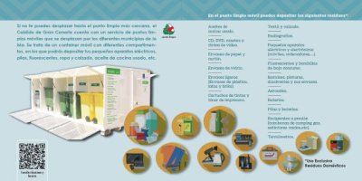 Gu&iacute;a: El Punto Limpio vuelve a Casas de Aguilar el jueves 6 y lunes 17 de Julio