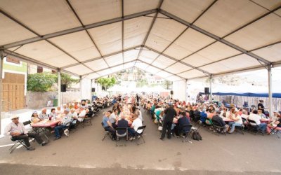 La Gomera: El Encuentro del Mayor re&uacute;ne a m&aacute;s de 600 personas en una edici&oacute;n que homenaje&oacute; a Juana Plasencia (V&iacute;deo)