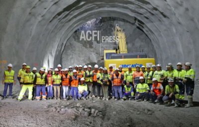 La Consejer&iacute;a de Obras P&uacute;blicas, Transportes y Vivienda culmina la perforaci&oacute;n de los nueve t&uacute;neles de la nueva carretera de La Aldea