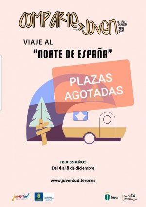 Teror: Agotadas la plazas para el “Viaje Joven” al norte de la Península