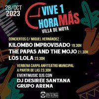 Villa de Moya: 'Vive una hora m&aacute;s'