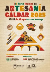 G&aacute;ldar se prepara para la celebraci&oacute;n este fin de semana de la III Feria de Artesan&iacute;a en la Plaza de Santiago