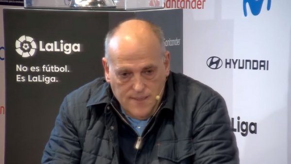 Tebas: El nuevo relato de la Superliga ya lo presentaron en 2019 y las ligas lo rechazamos
