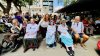 La consejera Isabel Mena celebra el D&iacute;a de Canarias con los usuarios y familias del Centro Sociosanitario El Pino