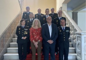 El Delegado del Gobierno recibe a los nuevos comisarios de la Policía Nacional en Canarias