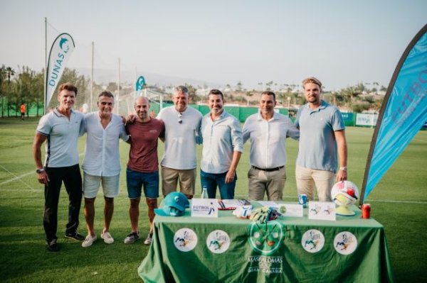 Presentación del IV Campus Élite de Fútbol Maspalomas by Duna Hotels &amp; Resorts