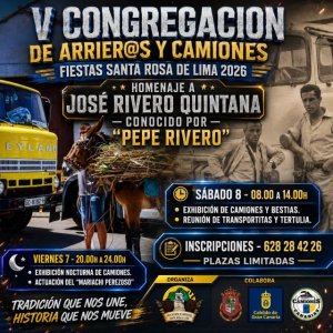 Valleseco reivindica la memoria de los arrieros y el orgullo del transporte en Canarias