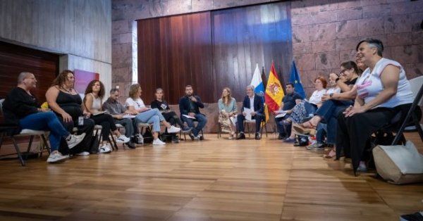 El Gobierno de Canarias traslada a las entidades LGTBIQA+ su compromiso y apoyo en sus reivindicaciones