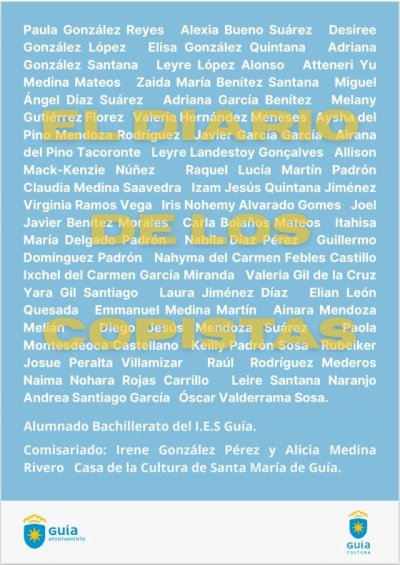 La Casa de la Cultura de Gu&iacute;a acoge la exposici&oacute;n &lsquo;El diario de los copistas&rsquo;