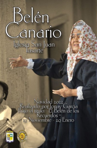 La Aldea: El Bel&eacute;n de los Recuerdos del artista y belenista aldeano Jonay Garc&iacute;a da la bienvenida a la Navidad en Tasarte