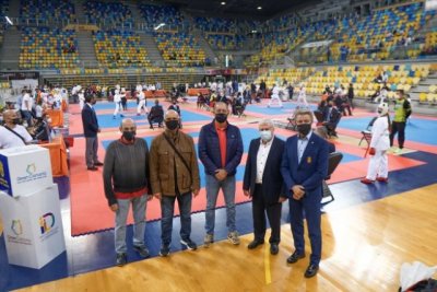 620 karatecas participan en el XXIX Trofeo Pepe Pérez de Kárate, celebrado en el Gran Canaria Arena