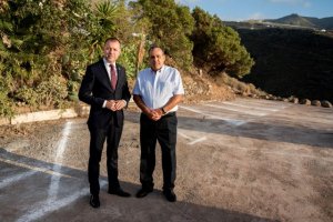 G&aacute;ldar: La Meseta de Anzof&eacute; cuenta con una nueva zona de estacionamiento para 40 veh&iacute;culos