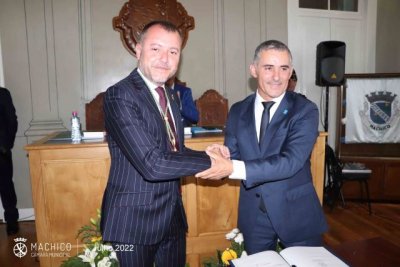 G&aacute;ldar y Machico refrendan su Hermanamiento en Madeira