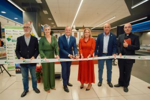 Inauguraci&oacute;n del Bel&eacute;n de HiperDino que este a&ntilde;o en su 30 aniversario homenajea al municipio de Teror