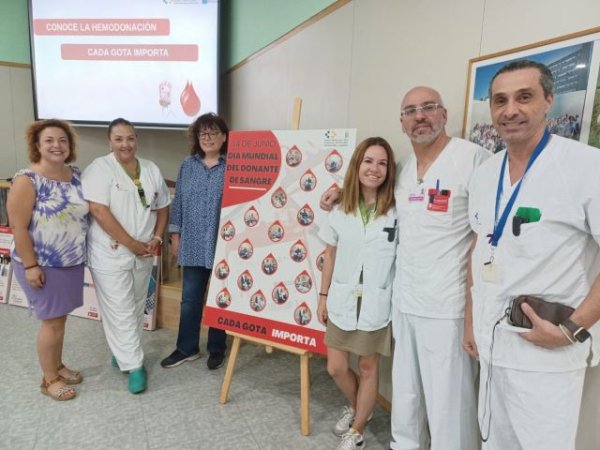 El HUC celebra el Día Mundial del Donante de Sangre