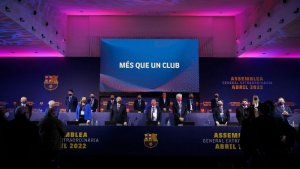 Los socios del Bar&ccedil;a ratifican el acuerdo con Spotify sin conocer su cuant&iacute;a