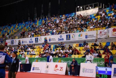 El Gran Canaria Arena se engalana para recibir a los mejores judokas de Espa&ntilde;a