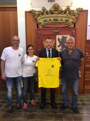 G&aacute;ldar: Teodoro Sosa recibe al nuevo CD Gabafe G. Balonmano femenino