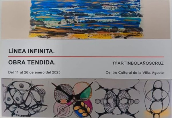 Arte en Agaete: “Línea Infinita. Obra Tendida”