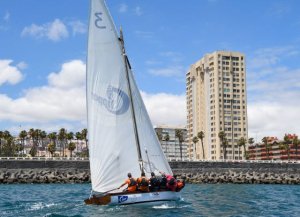 Vela Latina Canaria: El Poeta Tomás Morales Clipper sorprende en el Concurso Fiestas Fundacionales