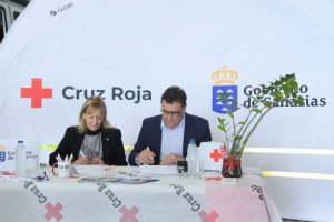 Gobierno de Canarias y Cruz Roja firman un convenio para mejorar la logística en atención a las emergencias