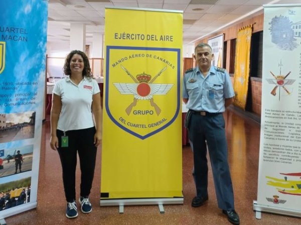 El ICHH y el Mando Aéreo de Canarias celebran una campaña de donación de sangre