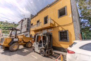 Las obras del futuro coworking de Valleseco comienzan a buen ritmo con la rehabilitaci&oacute;n del hist&oacute;rico Casino Nuevo