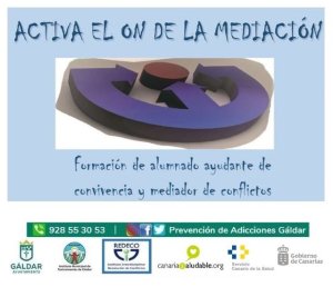 G&aacute;ldar: El Instituto Municipal de Toxicoman&iacute;as presenta un proyecto escolar sobre convivencia y mediaci&oacute;n de conflictos